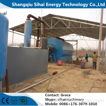 Easy Installation Waste Tire Recycling To Oil